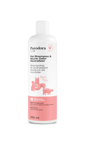 PURODORA - Spray Neutralisant d'odeurs de moufette pour animaux - Letourno