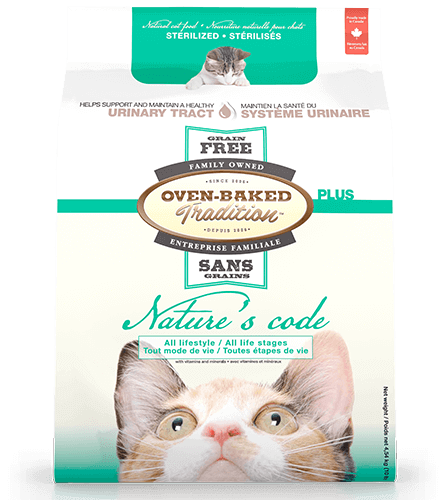 Nourriture sèche pour chat OVEN BAKED NATURE’S CODE