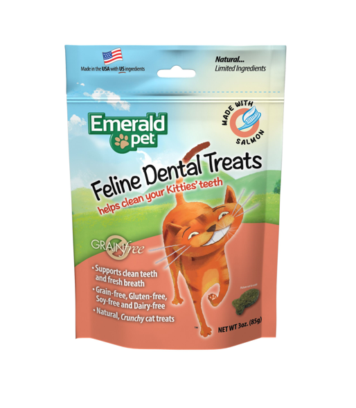 EMERALD PET – Gâterie dentaire pour chat 3oz