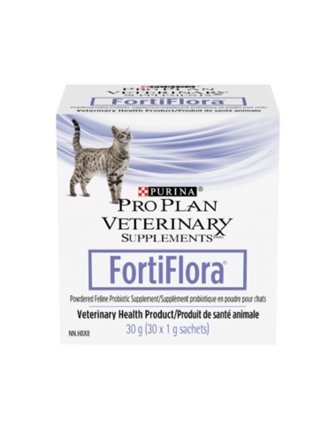 PROPLAN – Supplément probiotique Fortiflora pour chat