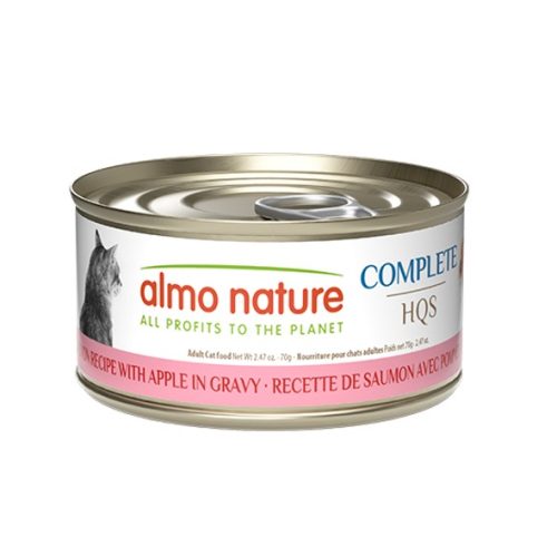 ALMO NATURE COMPLETE- Saumon & pomme en sauce pour chat