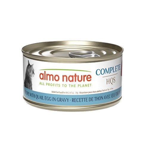 ALMO NATURE COMPLETE - Thon & œuf de caille pour chat