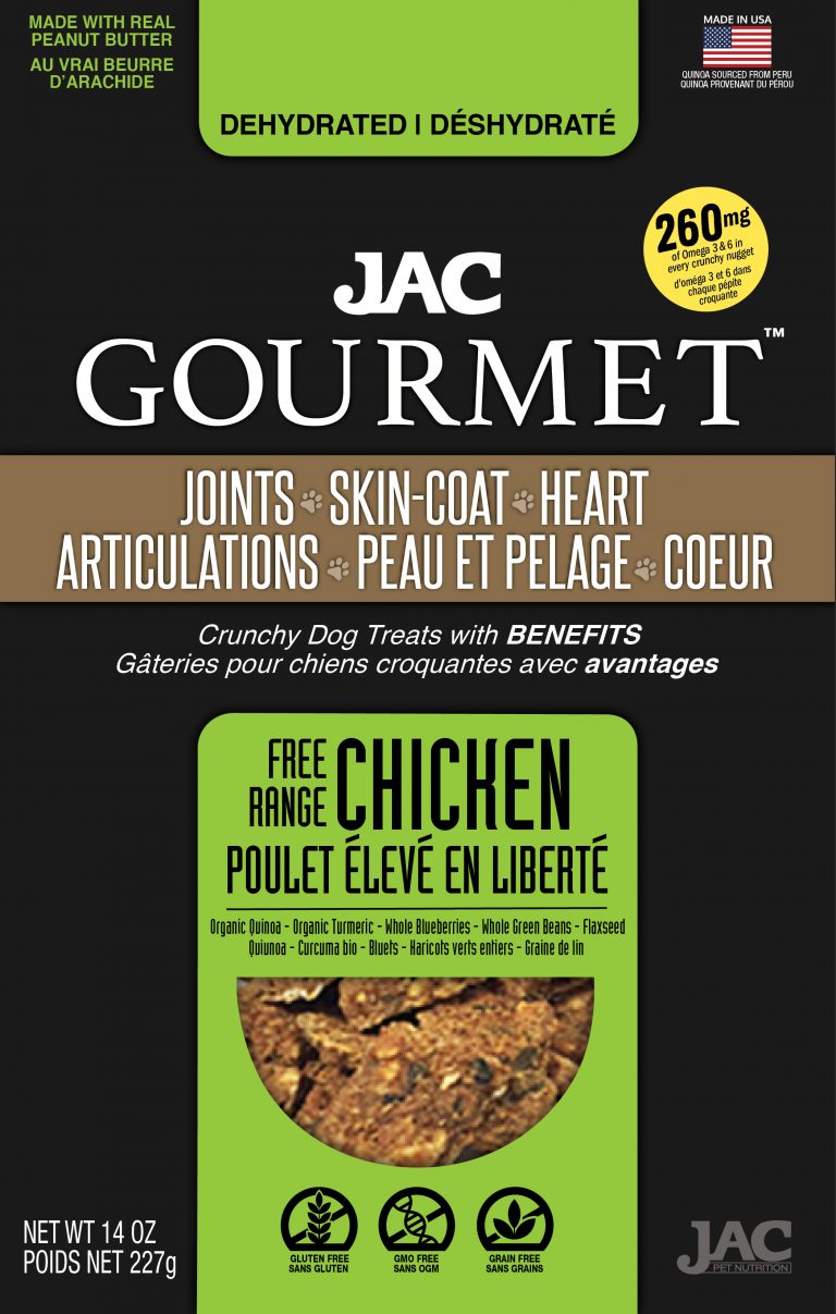 JAC – Gâterie Poulet élevé en liberté pour chien