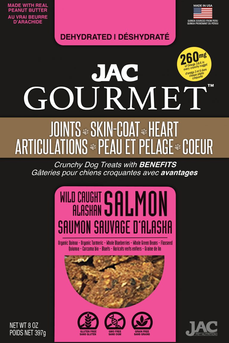 JAC – Gâterie au Saumon sauvage d’Alaska pour chien