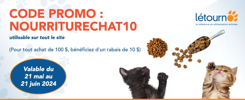 Promotions pour nourriture de chat