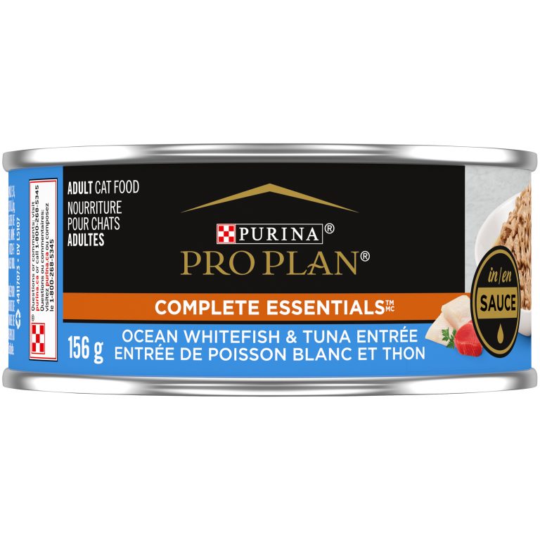 PROPLAN – Conserve Entrée de poisson blanc et thon pour chat
