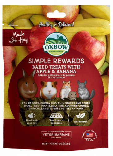 OXBOW – Gâteries pour lapins et petits animaux 3 oz