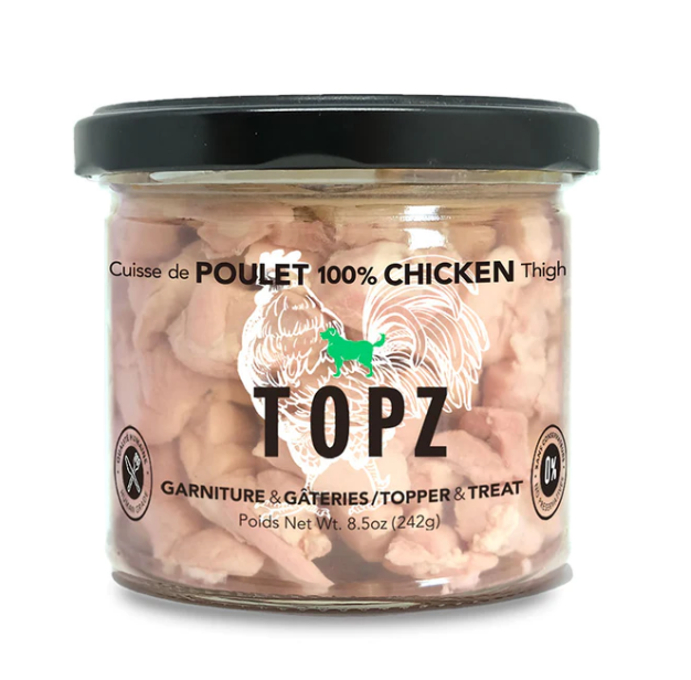 TOPZ-Garniture de croquettes et gâterie au poulet 242G
