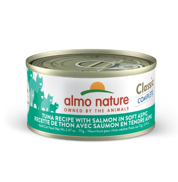 ALMO NATURE – Conserve Thon & Saumon Classic pour chat
