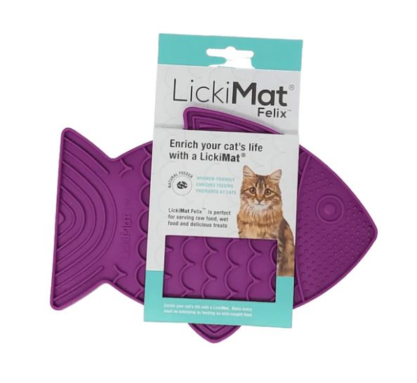 LickiMat Felix- Tapis de lèche pour chat
