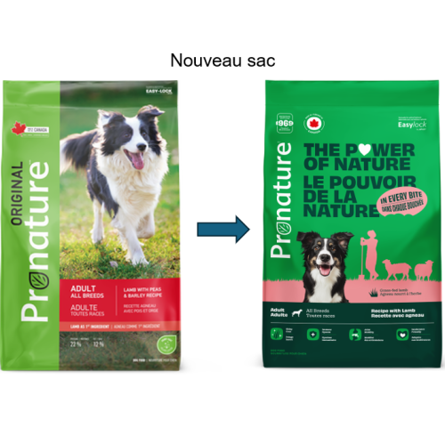 PRONATURE ORIGINALE - Agneau pour chien