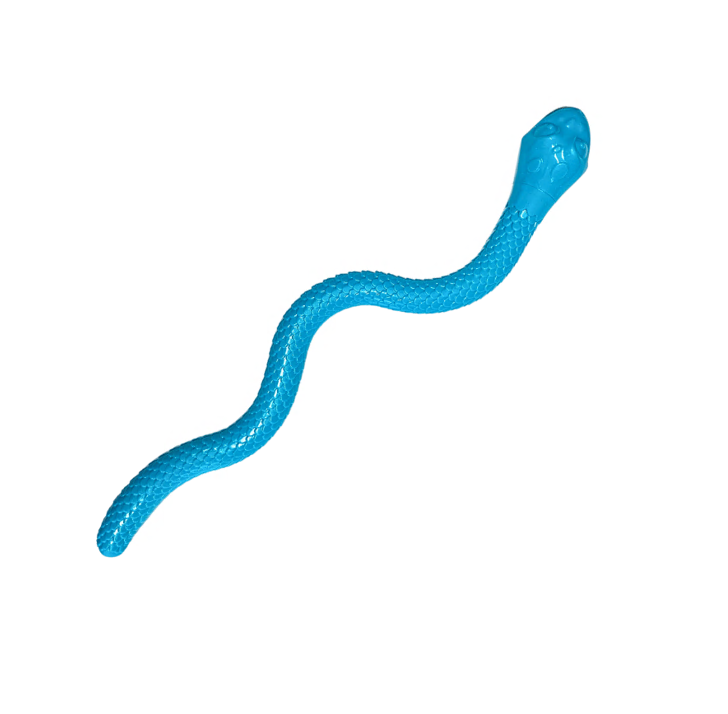 TRIXIE – Jouet interactif Serpent bleu géant pour chien