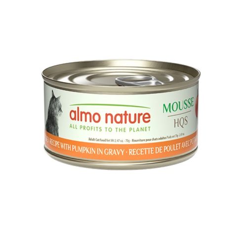 ALMO NATURE - Poulet & potiron en mousse pour chat