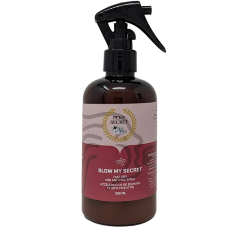 PK SECRET - Accélérateur de séchage et anti-frisottis pour chien