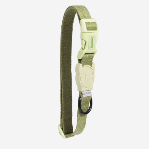 ZEEDOG - Collier vert Naturel pour chien