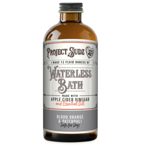 PROJECT SUDZ - Shampoing sec à diluer Orange et Patchouli pour chien et chat