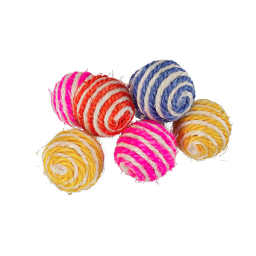 SIMON'S - Balle en corde Sisal pour chat