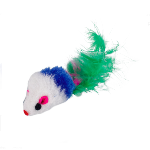 SIMON'S - Souris avec plume pour chat