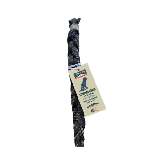 LAND & SEA - Tresse de peau de morue pour chien