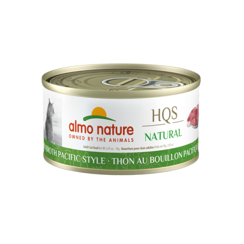 ALMO NATURE NATURAL - Thon au bouillon pacifique pour chat