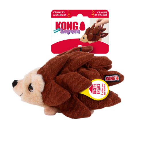 KONG - Jouet Hérisson Layerz pour chien