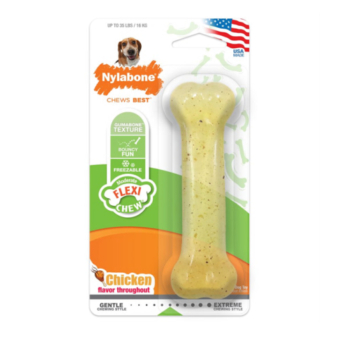 NYLABONE - Os Flexi au poulet pour chien