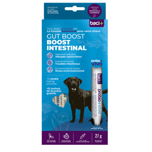 BACI+ - Trousse Boost Intestinal pour chien