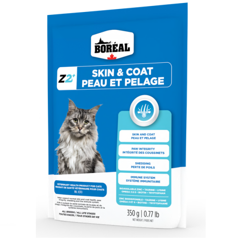 BORÉAL - Supplément Zinpro Peau et Pelage pour chat