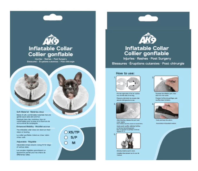 AK9 - Collier gonflable post-chirurgie – Image 2