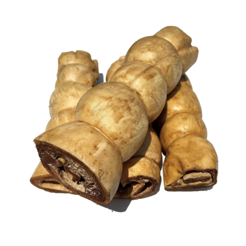 KYON - Rouleau de joue de boeuf aux arachides pour chien