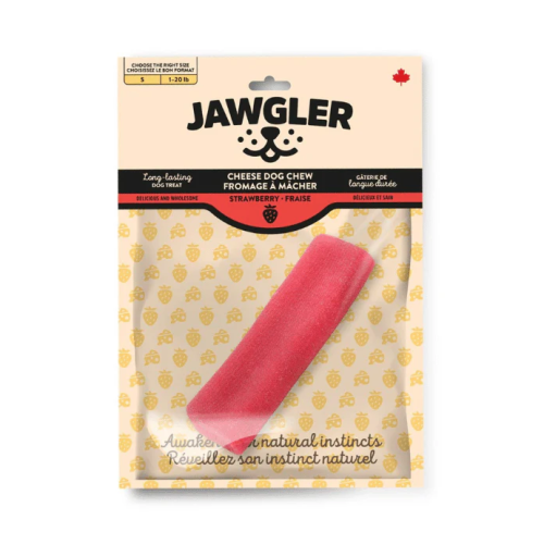 JAWGLER - Fromage à mâcher au Fraise