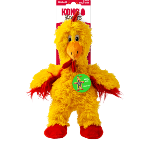 KONG - Jouet Poulet Knots pour chien