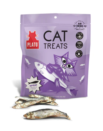 PLATO - Sac de gâterie sprat de la mer baltique pour chat