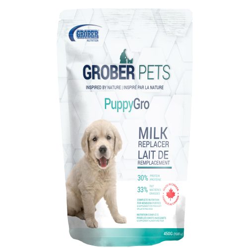 GROBER PETS - Lait de remplacement pour chien 450g