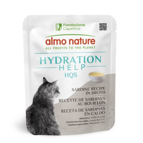 ALMO NATURE HYDRATATION – Sardines en bouillon pour chat