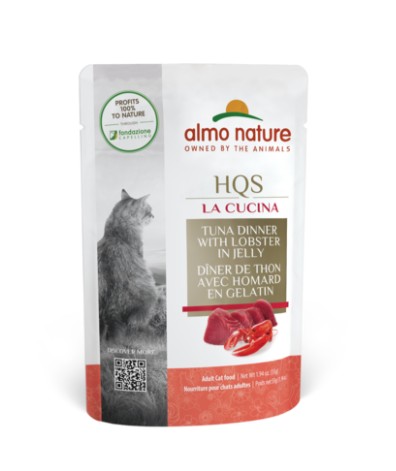 ALMO NATURE – La Cucina thon & homard en gelée pour chat