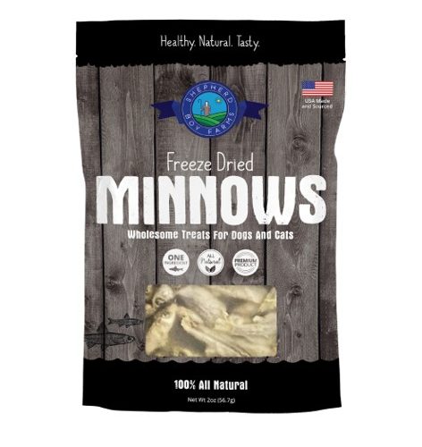 SHEPHERD BOY FARMS – Sac de gâteries de menés pour chien et chat