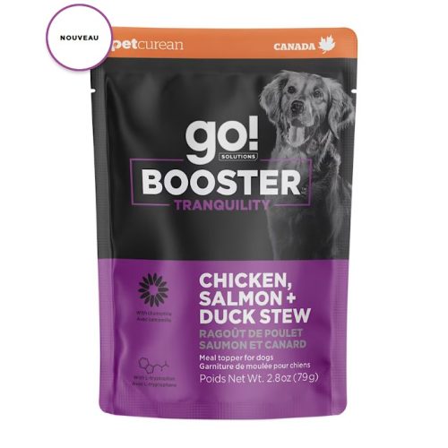 GO! - Booster Apaisant poulet, saumon & canard pour chien