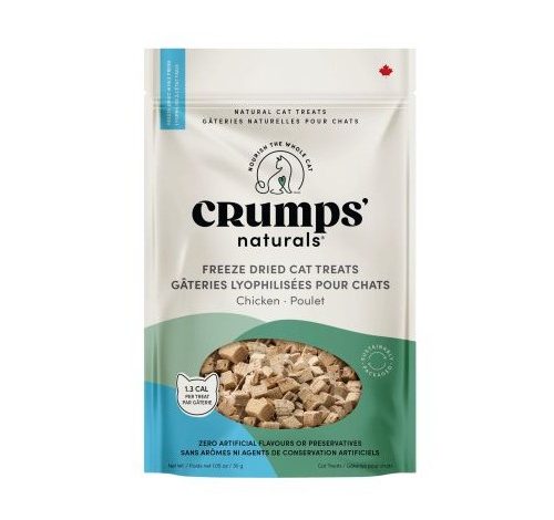 CRUMPS NATURALS - Gâteries Poulet Lyophilisé pour Chat