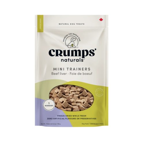 CRUMPS NATURALS - Mini Trainers Foie de Boeuf Lyophilisé pour chien
