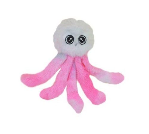 BUD'Z - Jouet pieuvre rose pour chat