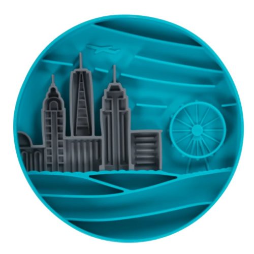 MESSY MUTTS - Tapis de lèche Centre-Ville pour chien