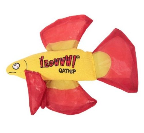 DUCKY WORLD - Jouet poisson beta pour chat