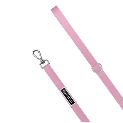 TELLA & STELLA - Laisse polyester rose pour chien