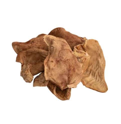 MOMENTUM - Oreilles de porc poilues et lyophilisées pour chien