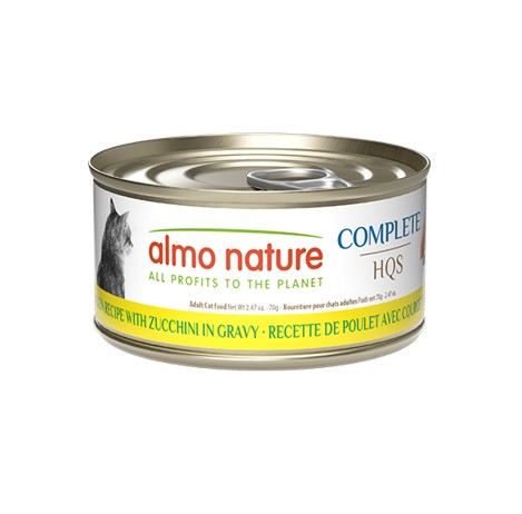 ALMO NATURE COMPLETE - Poulet et courgette en sauce pour chat