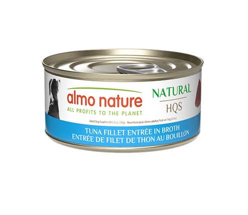 ALMO NATURE - Filet de thon au bouillon pour chien