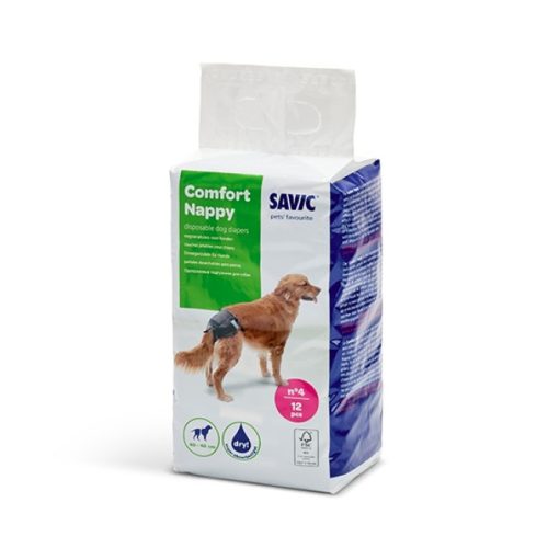 SAVIC - Couche jetable comfort nappy pour chien