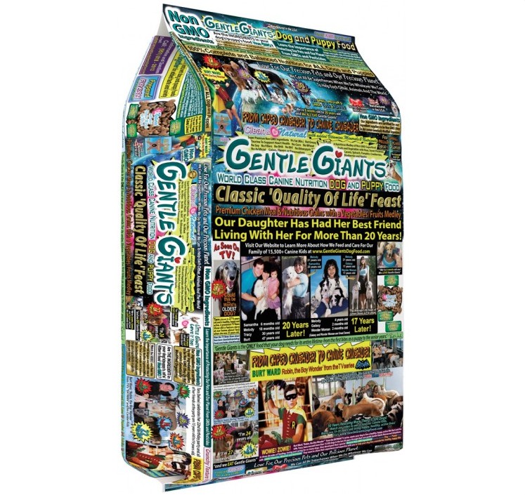 GENTLE GIANTS - Nourriture au Poulet pour chien