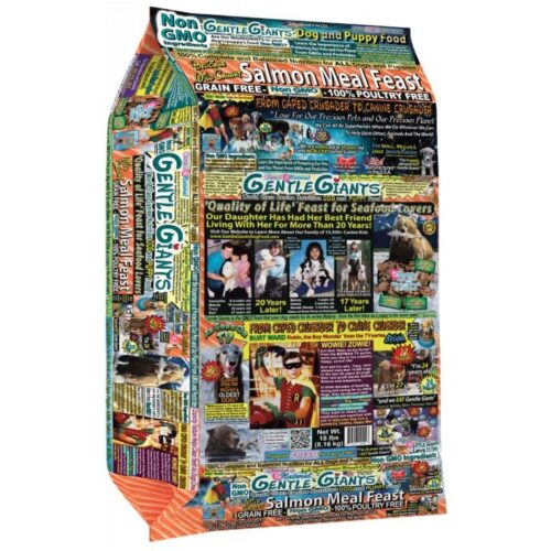 GENTLE GIANTS - Nourriture au Saumon pour chien